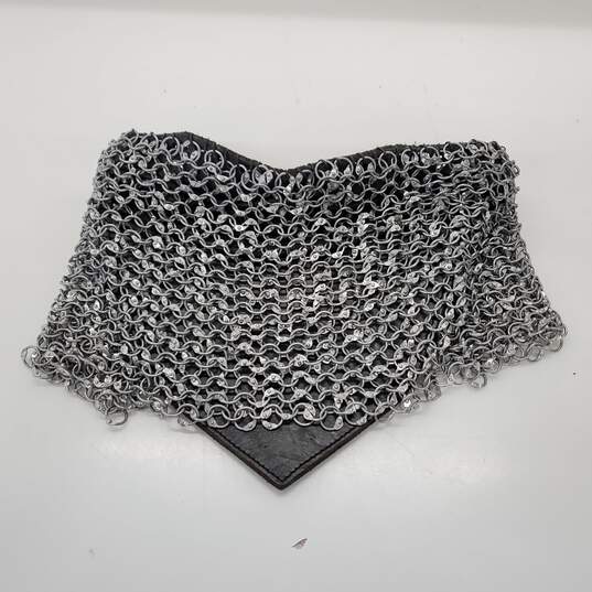 Riveted Chainmail Aventail for Cosplay/Costume image number 1
