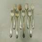 Wm Rogers and Son 1940 IS Exquisite Silver Plate Set of 8 Grille Forks image number 1
