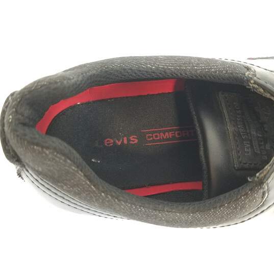 Levi's Comfort Shoes Men's Size 9.5 Black Oxford image number 8