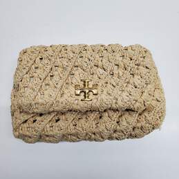 Tory Burch Women's Natural Mini Kira Crochet Bag