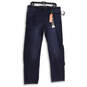 NWT Mens Blue Denim Medium Wash 5-Packet Design Straight Leg Jeans Size 16W image number 1