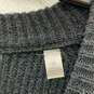 Tahari Womens Black Knitted Crew Neck Long Sleeve Pullover Sweater Shirt Size XS image number 3