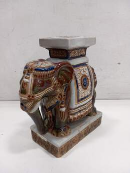 Vintage Colorful Ceramic Elephant