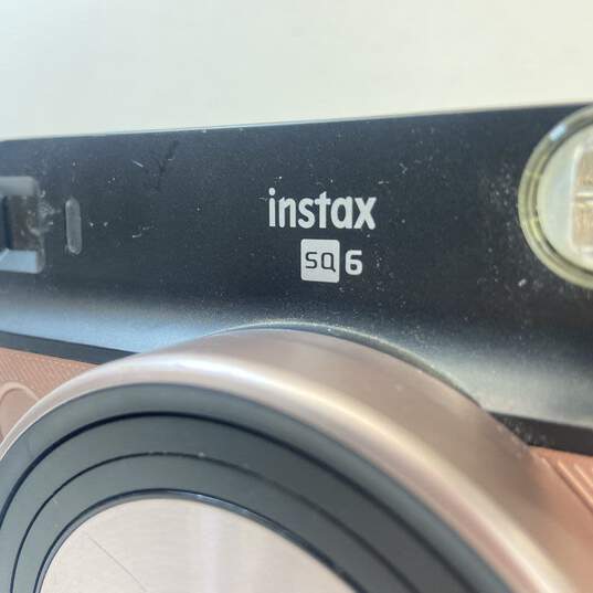 Fujifilm Instax SQ 6 Blush Gold Instant Camera image number 4