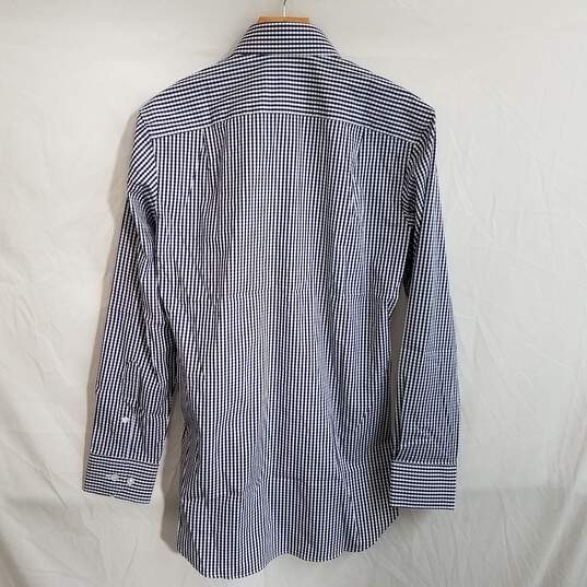 Bonobos Men's Blue Plaid Cotton Slim Fit Button Up Shirt Size 14.5/32 image number 2