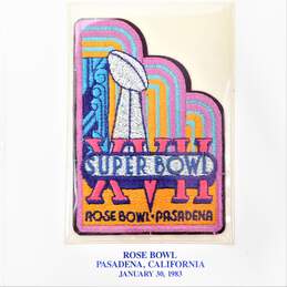 Super Bowl XVII patch, Washington Redskins vs. Miami Dolphins alternative image