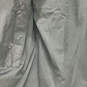 Mens Black Long Sleeve Slash Pocket Button Front Hooded Jacket Size XL image number 3