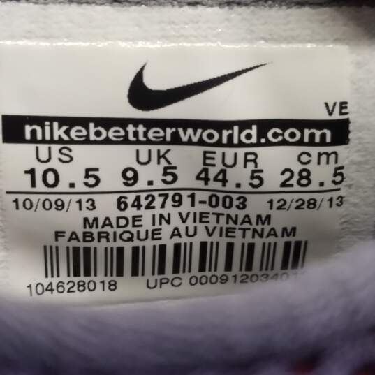 Nike Flex Run 2014en's Men Shoes Grey Size 10.5 image number 7