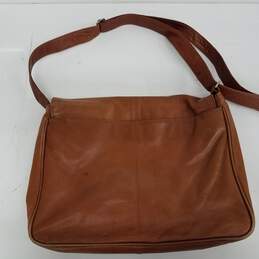 Osgoode Marley Brown Leather Messenger Bag alternative image