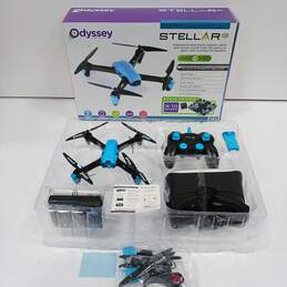 Black & Blue Odyssey Stellar NX Cam Drone In Box