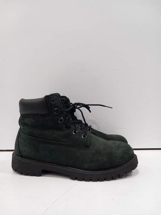 Women's Dark Green Hiking Boots Size 5 image number 3