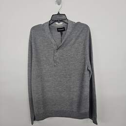 Gray Long Sleeve Sweater