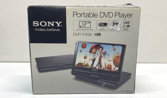 Sony DVP-FX94 Portable DVD Player Black image number 1