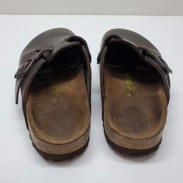 Birkenstock Boston Oiled Leather Cog Sandals (Brown) Sz L10/M8 alternative image