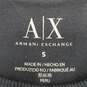 Armani Exchange Men Black Sleeveless Graphic Tee S image number 3
