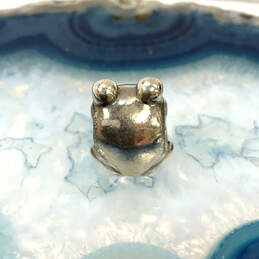 Designer Pandora S925 ALE Sterling Silver Froggie Frog Beaded Charm alternative image