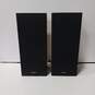 Pair Of Black Magnavox Speakers image number 1