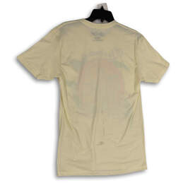 Mens Ivory Graphic Print Short Sleeve Crew Neck Pullover T-Shirt Size M alternative image