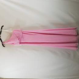 Azazie Women Pink Sleeveless Dress S