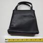 Evan-Picone Black Leather Mini Crossbody Bag- MISSING STRAP image number 6