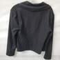 Women's Black Wool Eileen Fisher Light Open Cardigan Sweater Size XS image number 7