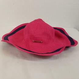 Ralph Lauren Pink Hat  Woman's  Fuchsia Crushable Floppy Hat