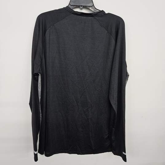 Black Long Sleeve Shirt image number 2