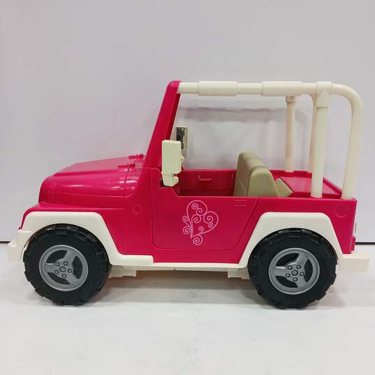 Our Generation Pink & White My Way and Highways 4×4 Car image number 3