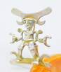 Artisan 925 Sterling Silver Tribe Warrior Figural Brooch Pin 7.0g image number 2