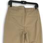 NWT Old Navy Womens Khaki Flat Front Straight Leg Chino Pants Size 4 image number 4