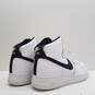 Nike Air Force 1 High CT2303-100 White Black Sneakers Men's Size 11 image number 4