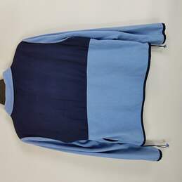 Oleg Cassini Sport Women Blue Fleece Jacket M alternative image