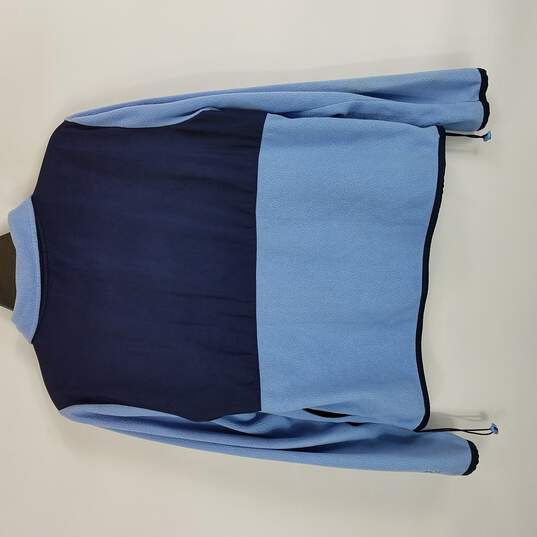 Oleg Cassini Sport Women Blue Fleece Jacket M image number 2