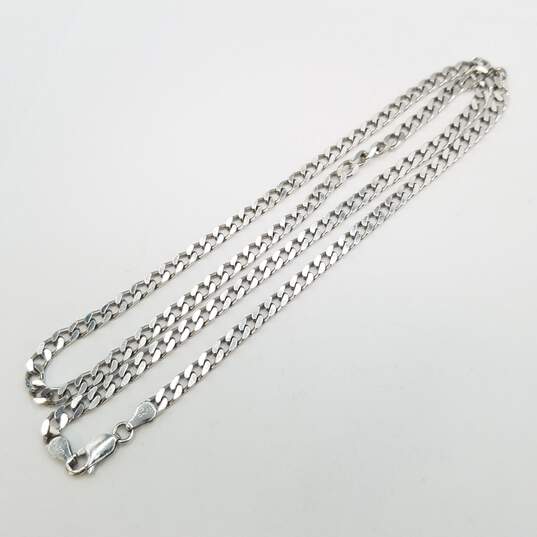 BNTR Curb Chain 21 1/2 Necklace 18.5g image number 1