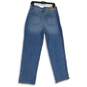 Hollister Womens Blue Denim 5-Pocket Design Medium Wash Straight Jeans 13R/31x31 image number 2