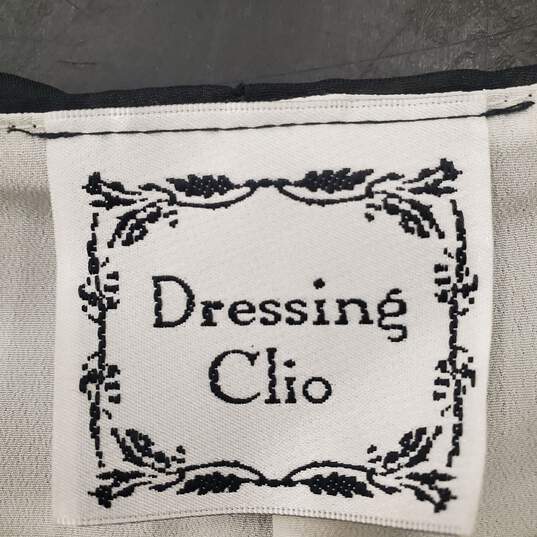 Dressing Clio Women Black Graphic Dress M image number 4