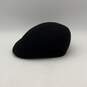 Pendleton Mens Black Round Fitted Small Stiff Brim Flat Cap Size Large image number 2