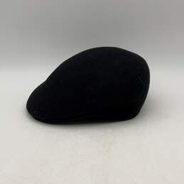 Pendleton Mens Black Round Fitted Small Stiff Brim Flat Cap Size Large alternative image