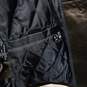 Dockers Men's Soft Long Black Leather Full Zip Jacket Size M image number 6