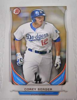 2014 Corey Seager Bowman Top Prospects Pre-Rookie Card LA Dodgers
