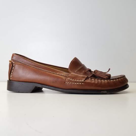Cole Haan Brown Leather Loafers Men's Size 6.5 image number 1