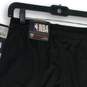 NWT NBA Mens Black Elastic Waist Basketball Athletic Shorts Size Medium image number 4