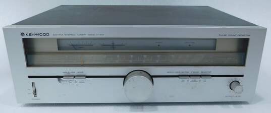 VNTG Kenwood Model KT-815 AM-FM Stereo Tuner w/ Power Cable (Parts and Repair) image number 1