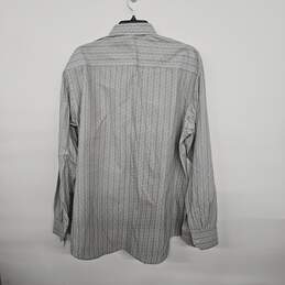 Gray Button Up Collared Shirt alternative image
