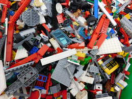 10.6 LBS Mixed LEGO Bulk Box alternative image