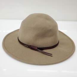 Stetson Men's Bozeman Crushable Mushroom Beige Wool Felt Hat Size Small