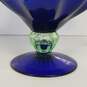 Murano Art Glass 11 inch high / Hand Blown Vase Sculpture image number 6