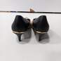 Calvin Klein Women's Black & Beige Pointed Toe Kitten Heel Pumps Size 7M image number 2