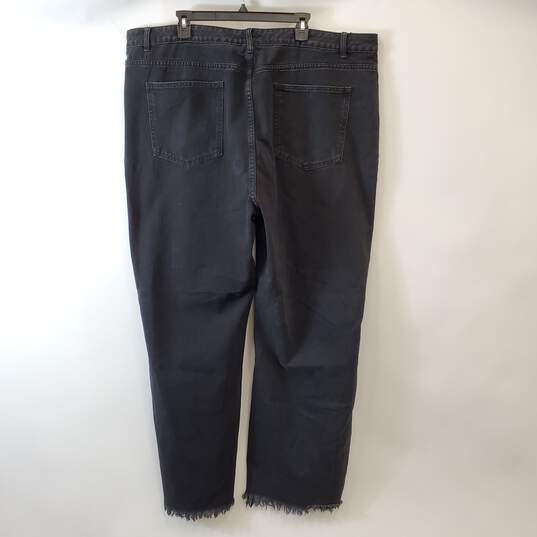 Pretty Little Thing Women Black Jeans Sz 20 NWT image number 2