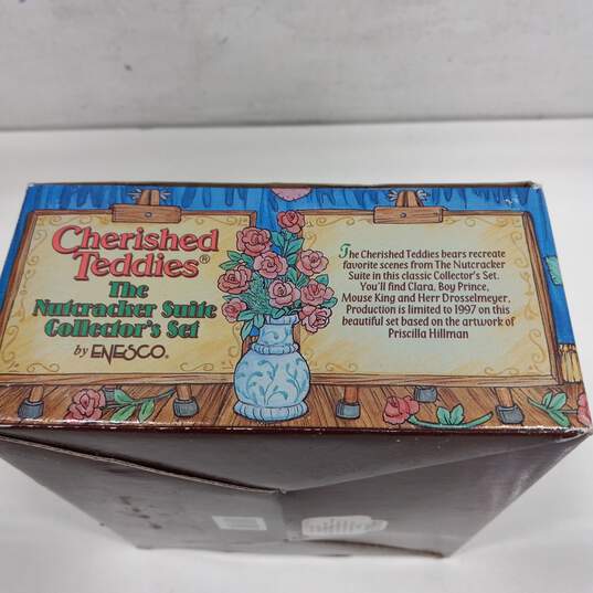 4pc. Enesco Cherished Teddies Nutcrackers Suite Collectors' Figurine Set in Box image number 6